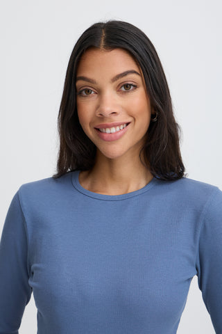 Tone Long Sleeve Tee  | Blue Horizon