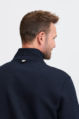 William 1/2 Zip Sweater | Navy