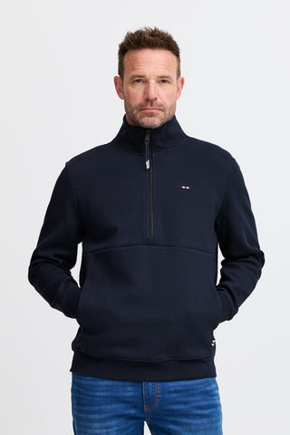 William 1/2 Zip Sweater | Navy
