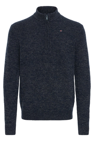 Colwood 1/2 Zip Knit  | Salute Melange