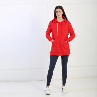 Relax & Renew Billy Longline Hood Tomato