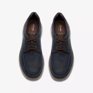 Mullan Moc | Navy Leather