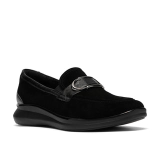 Lynell Bay Loafer | Black Suede