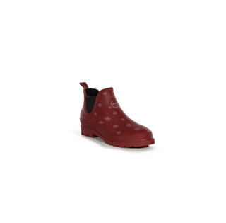 Women's Harper Cosy Ankle Wellies Cabernet Dot