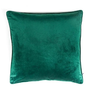 Velvet Piped Cushion Cover | Emerald