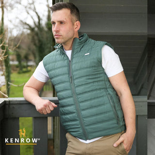 Kenrow Lee Gilet Green