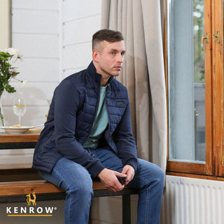 Kenrow Keefe Zip Through Navy