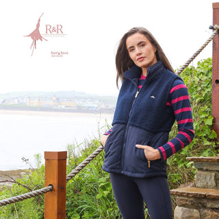 Relax & Renew Mabel Women’s Borg Gilet Navy