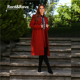 Rant and Rave Mary Kate Coat Rust