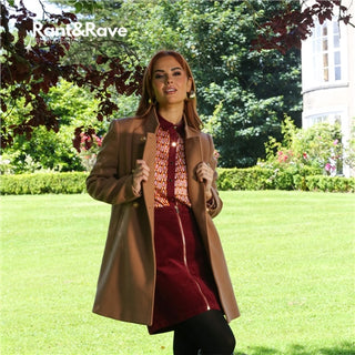 Rant and Rave Susanna Shirt Burgundy