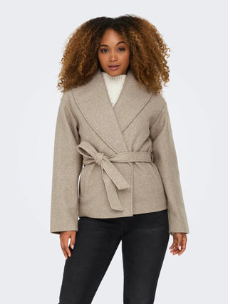 Augusta Short Coat | Fungi Melange