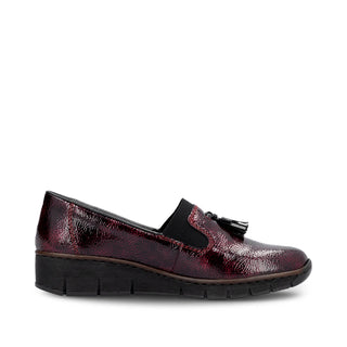 Tassle Comfort Shoe | Red