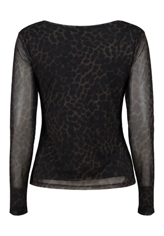 Julie Top | Dark Leopard