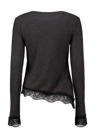 Lacey Top | Anthracite