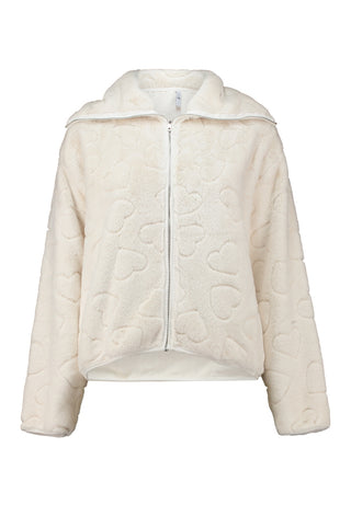 Ayliva Fleece | Cream Heart