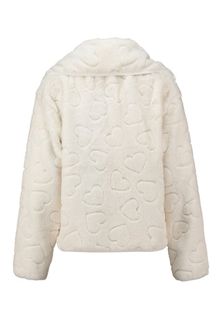 Ayliva Fleece | Cream Heart