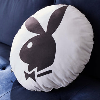 Catherine Lansfield Iconic Bunny Round Cushion White