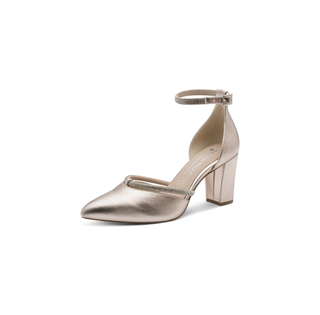 Masino Block Heel | Platinum