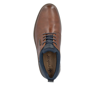 Dustin Comfort Shoe | Tan Navy