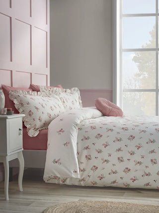 Ditsy Floral Brushed Cotton Duvet | Pink