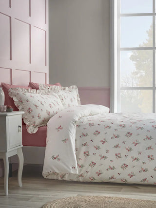 Ditsy Floral Brushed Cotton Duvet | Pink