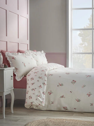 Ditsy Floral Brushed Cotton Duvet | Pink