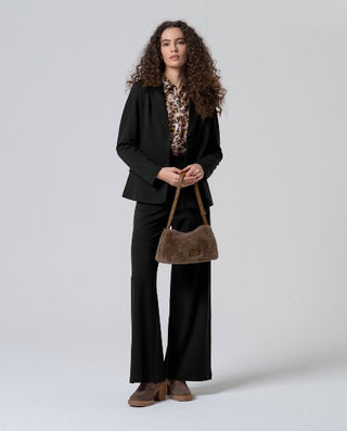Waistband Trousers | Black