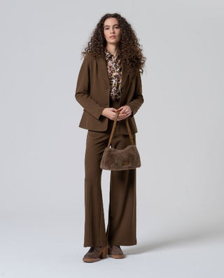 Waistband Trousers | Brown