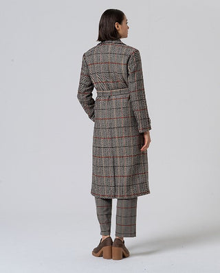 Herringbone Coat | Camel