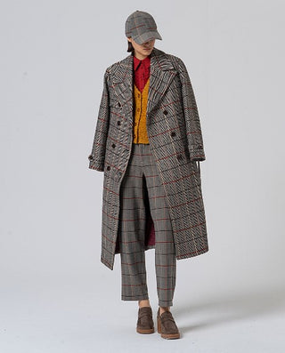 Herringbone Coat | Camel