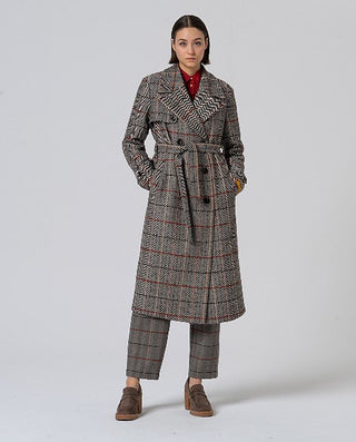 Herringbone Coat | Camel