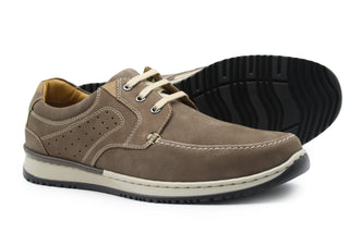 Buddy Men's Lace Up Smart Shoe | Pebble