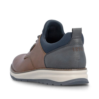 Dustin Comfort Shoe | Tan Navy