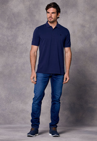 Rivet & Denim Mountain Polo | Navy