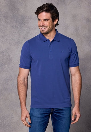 Rivet & Denim Mountain Polo | Steel