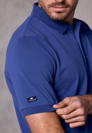 Rivet & Denim Mountain Polo | Steel