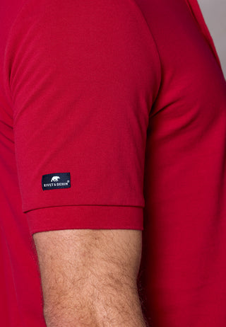 Rivet & Denim Mountain Polo | Red