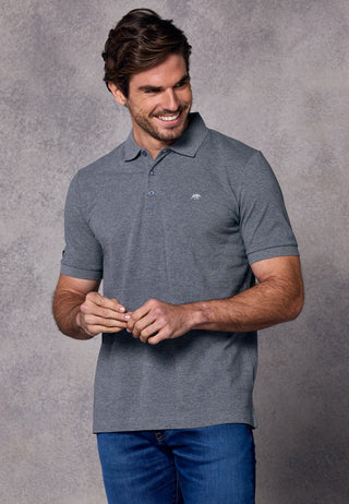 Rivet & Denim Mountain Polo | Grey