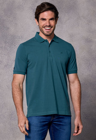 Rivet & Denim Mountain Polo | Aqua