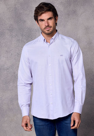 Rivet & Denim Oxford Shirt | Lilac