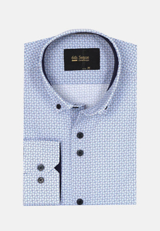 6th Sense Regular-fit button-down Shirt Print #17