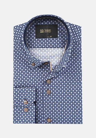 6th Sense Regular-fit button-down Shirt Print #2