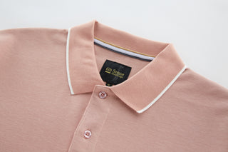 Furrow Polo | Mauve