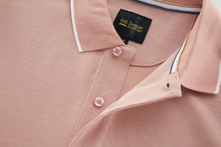 Furrow Polo | Mauve