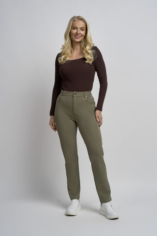 4 Way Stretch Trouser | Khaki