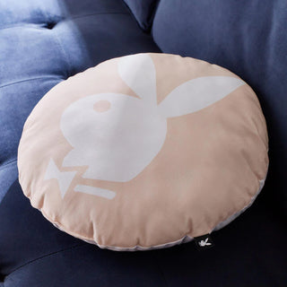 Catherine Lansfield Iconic Bunny Round Cushion Pink
