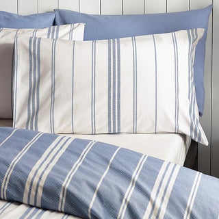 Harbour Stripe Duvet Cover Set | Blue