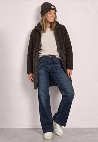 Mat Mix Teddy Coat | Auburn Brown