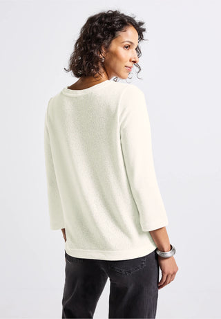 Knit Look Shirt | Off White