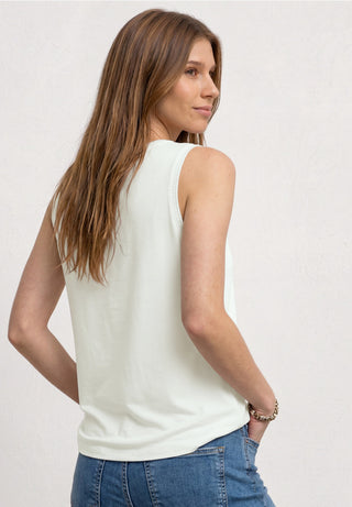 Jersey Top With Crochet Tape | Off White